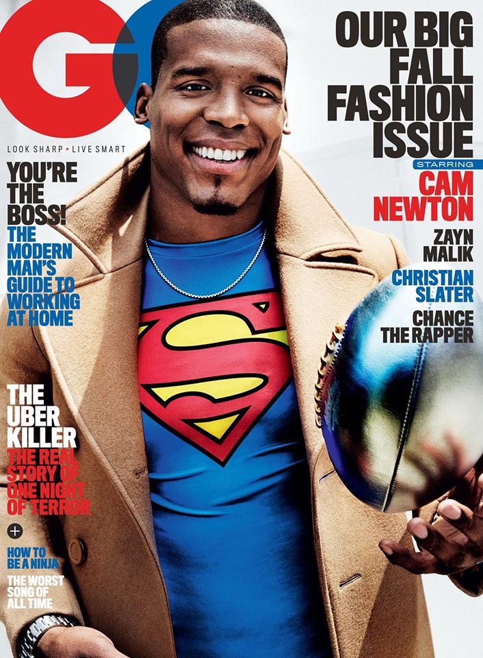 Cam Newton for GQ Magazine-september 2016
