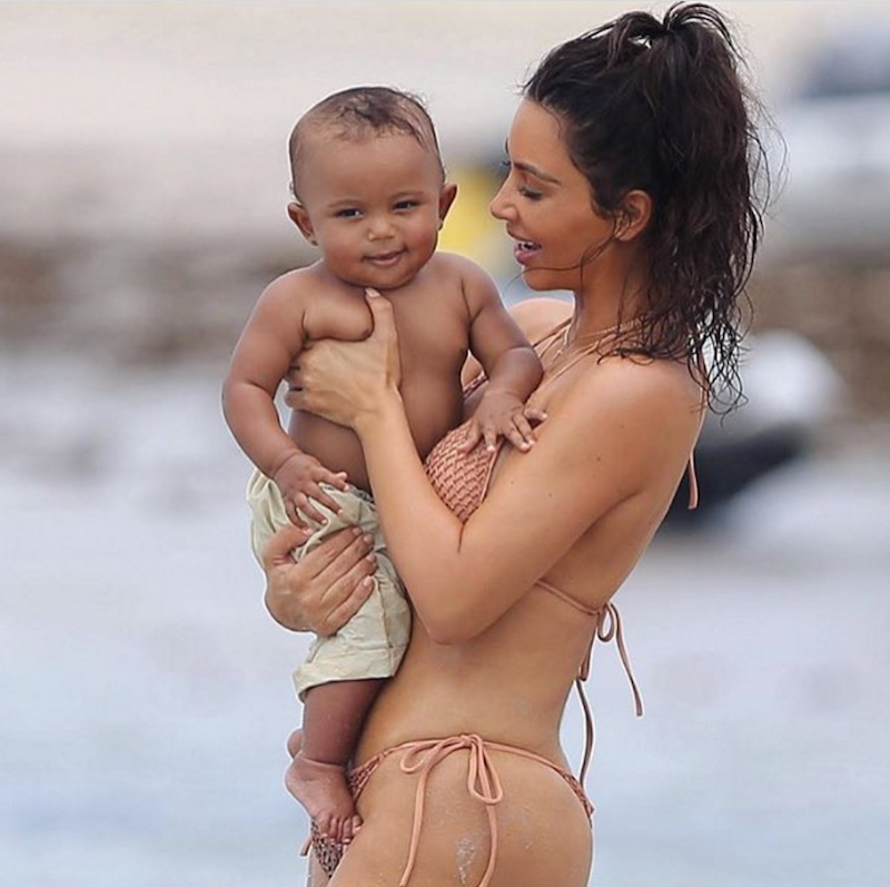 saint west vacation