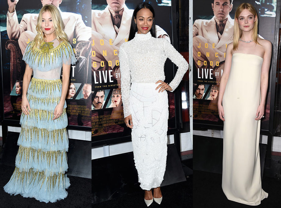 siennamillerzoesaldanaellefanning-live-by-night-premiere-look-of-the-day-hotness-in-the-news