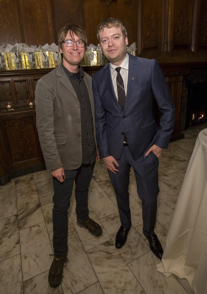 The Recording Academy Chicago Chapter President Justin Roberts and Board Member Andrew Barber