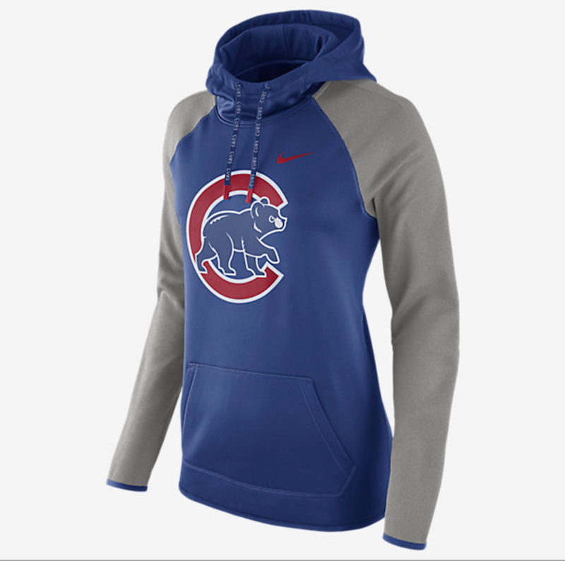 NIKE THERMA-FIT PULLOVER MLB CUBS