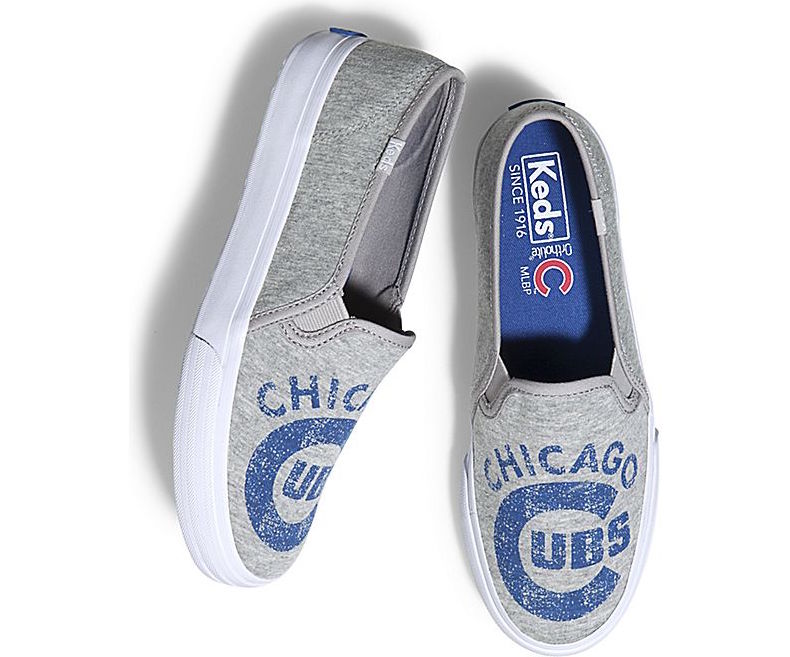 keds cubs slip ons