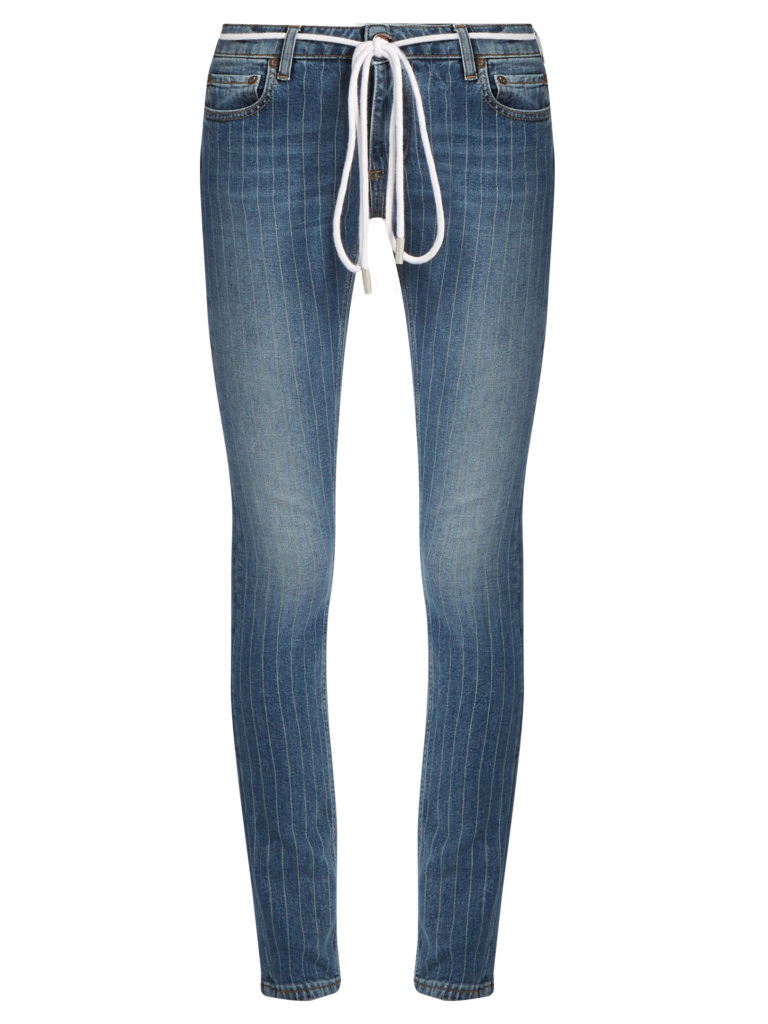 off white pinstripe jeans