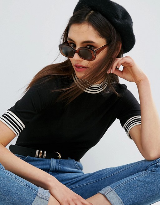 ASOS Square 90s Sunglasses