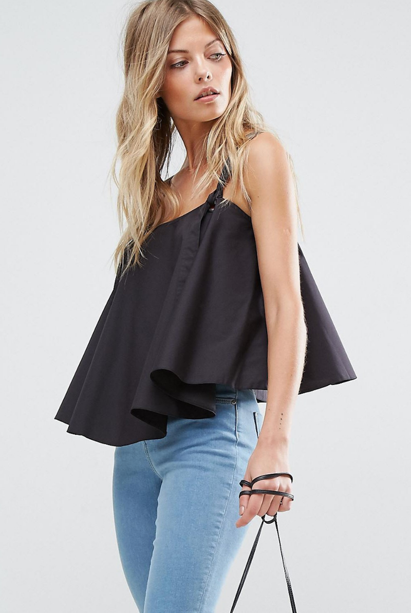 ASOS Swing Eyelet Top