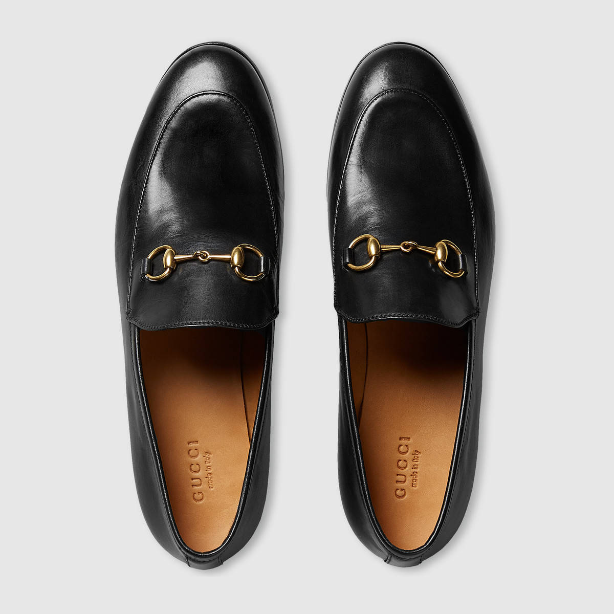 Gucci jordaan leather loafers_1
