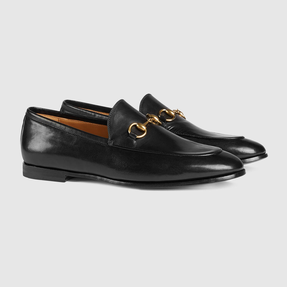 Gucci jordaan leather loafers_2