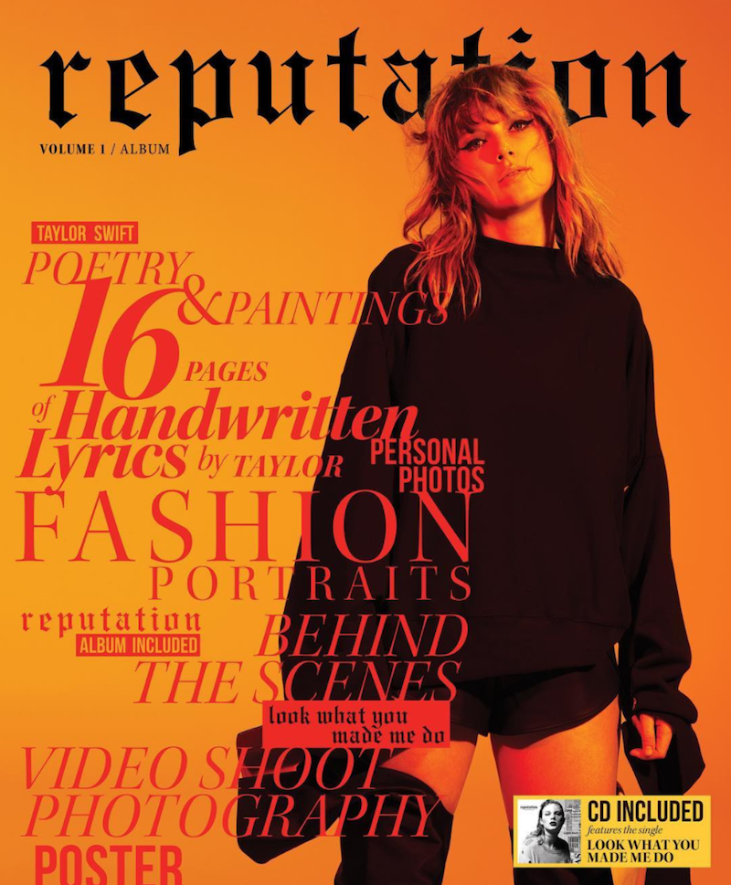 Taylor swift reputation