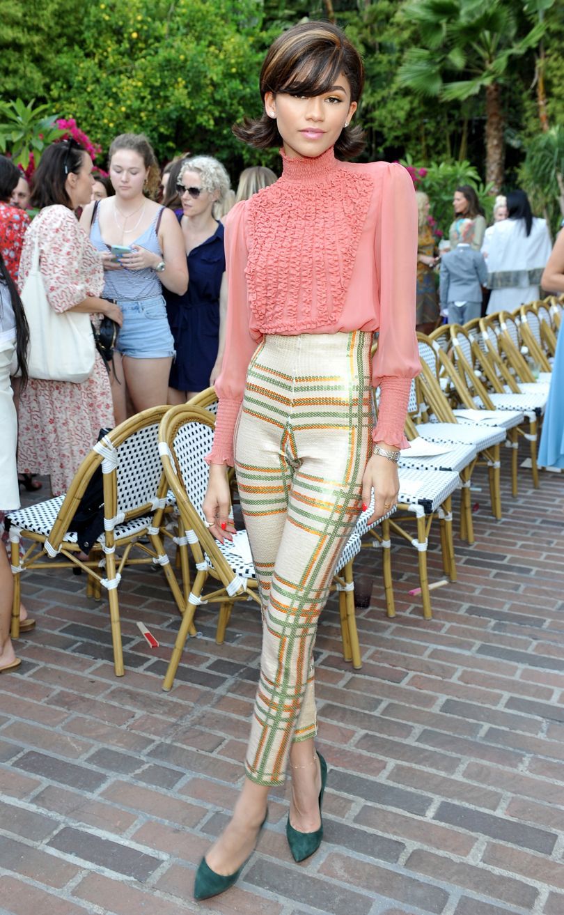 Zendaya Coleman in Teresa Helbig_Vogue CFDA 2017 Los Angeles