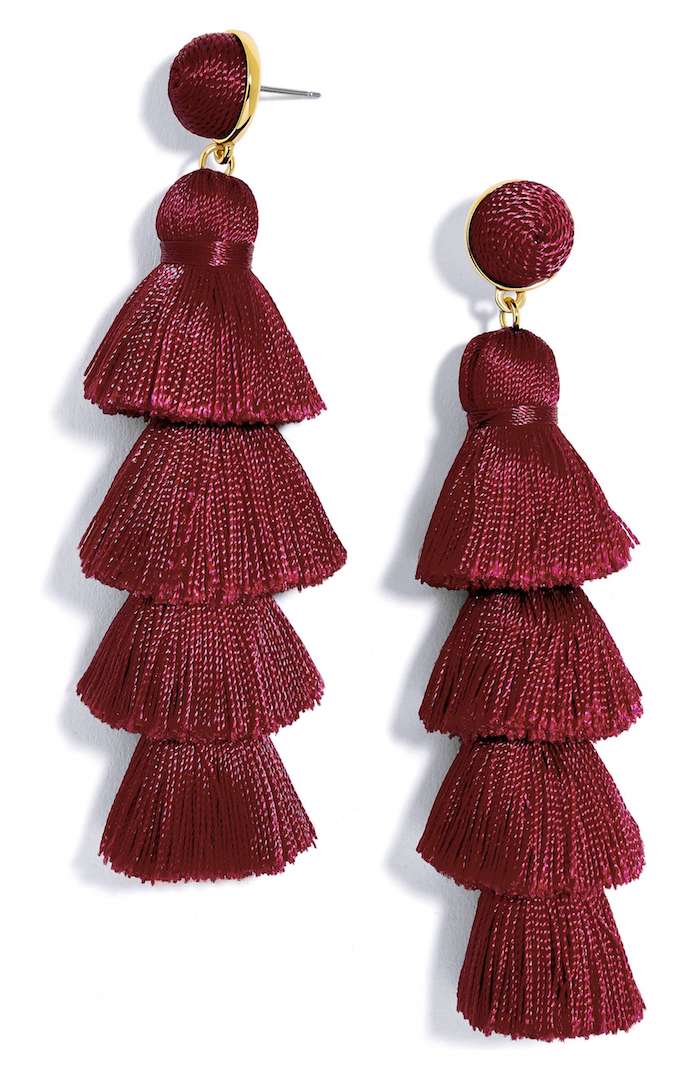 baublebar gabriela tassel earrings