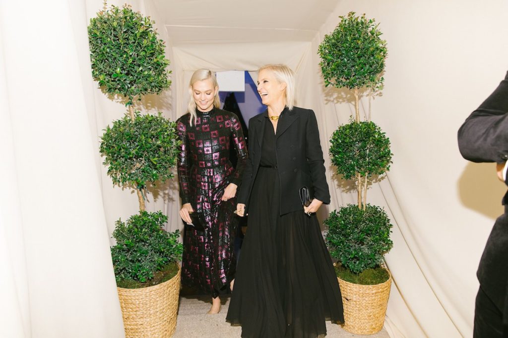karlie kloss-maria-grazia-chiuri-01-inside-cvff-awards-dinner-party