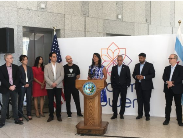 outcome healtj press conference outcoem tower mayor emanuel