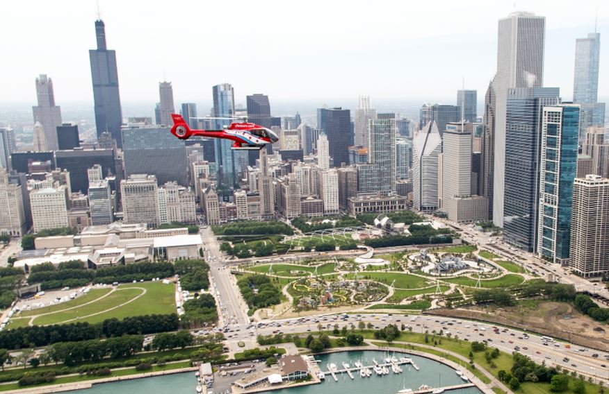 chicago helicopter experience lollapalooza