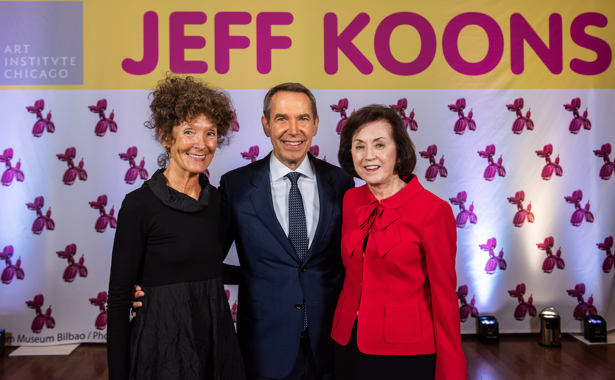 Art Institute Woman board welcome Jeff Koons for their annual lecture luncheon_Gloria Groom