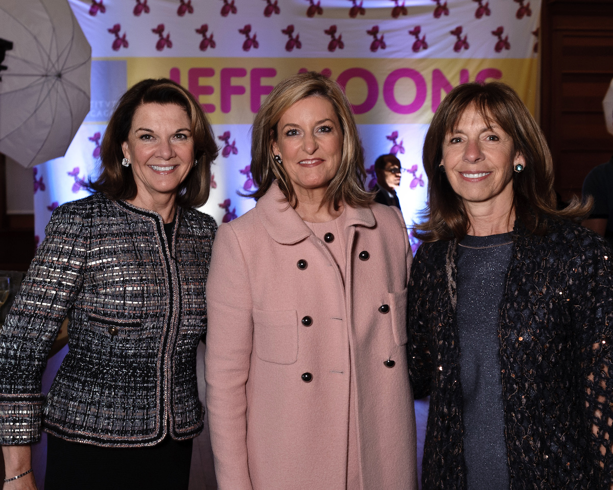 Jeff Koons to the Art Institute for their annual lecture_co-chairs