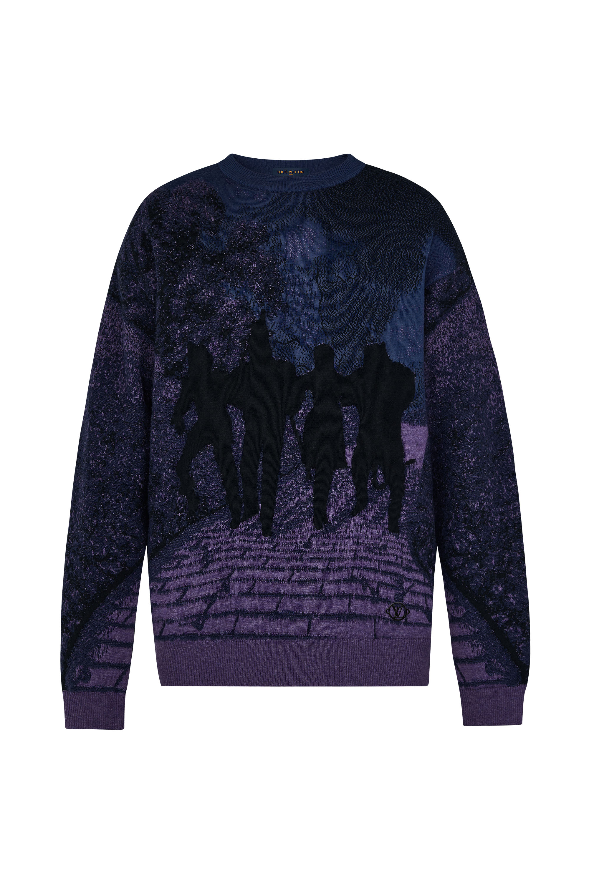 Virgil Abloh Louis Vuitton Mens Summer 2019 Collection_BRICK ROAD CREWNECK