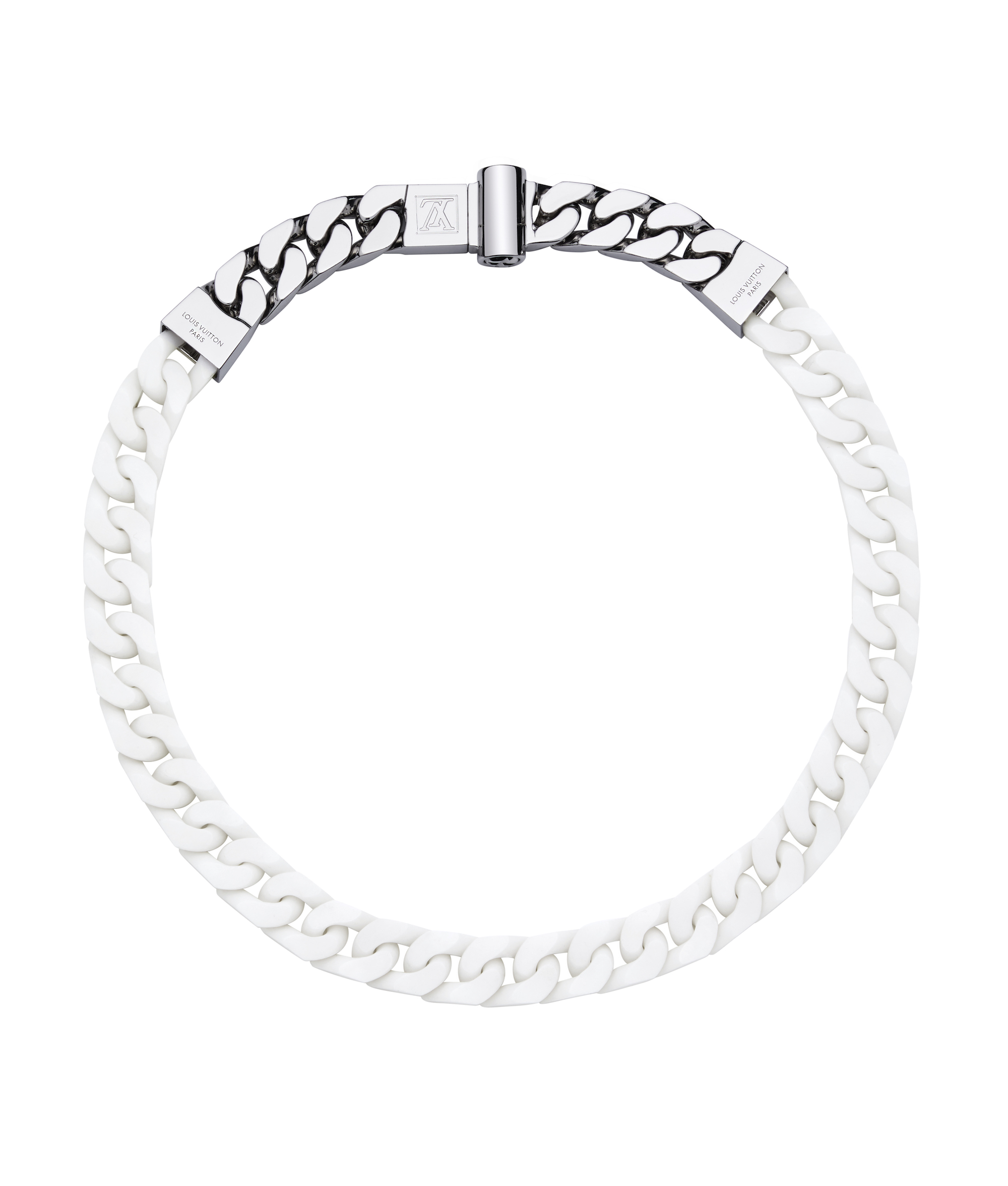 Virgil Abloh Louis Vuitton Mens Summer 2019 Collection_CERAMIC CHAIN LINKS NECKLACE