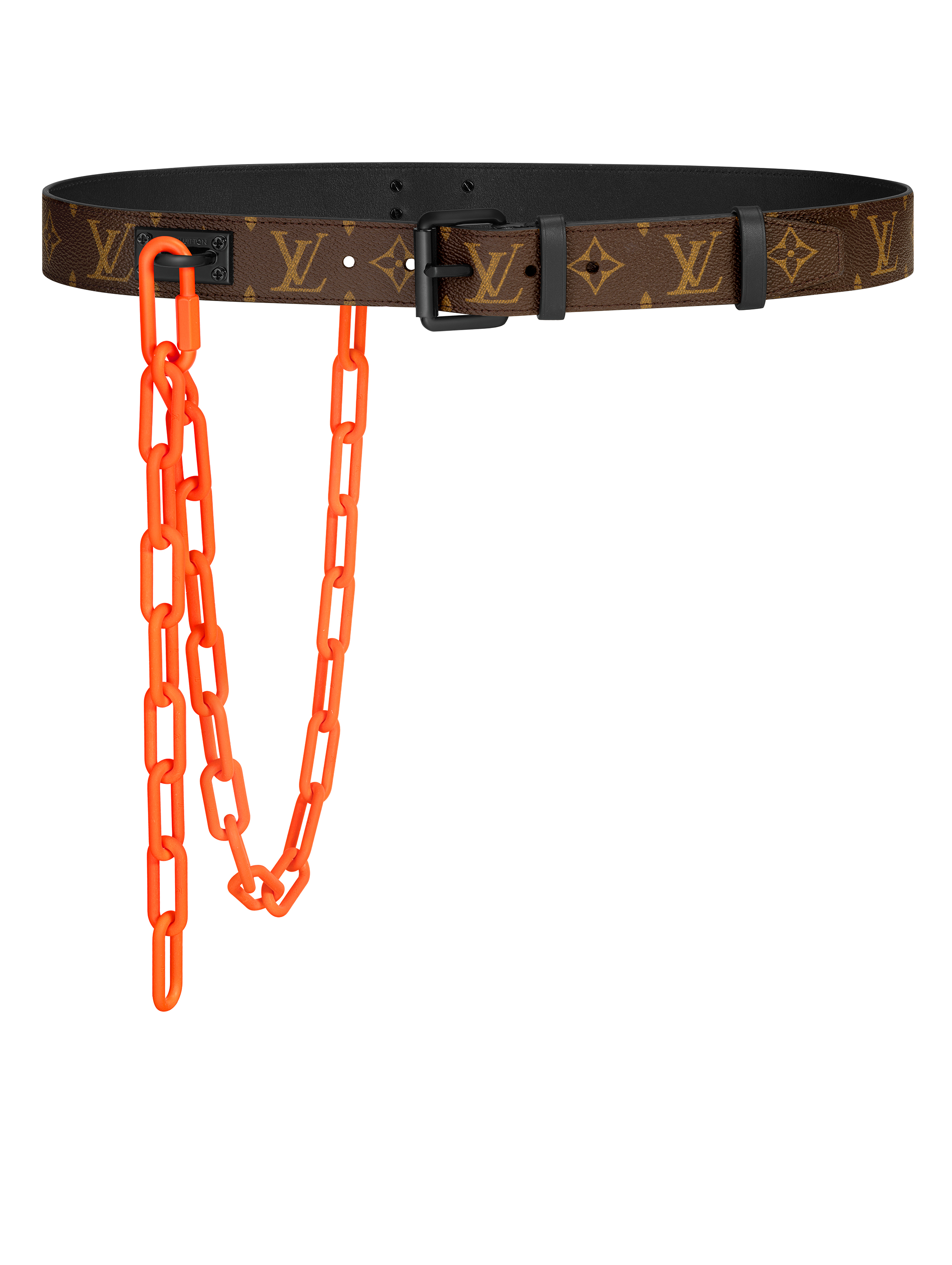 Virgil Abloh Louis Vuitton Mens Summer 2019 Collection_MONOGRAM CANVAS SIGNATURE BELT