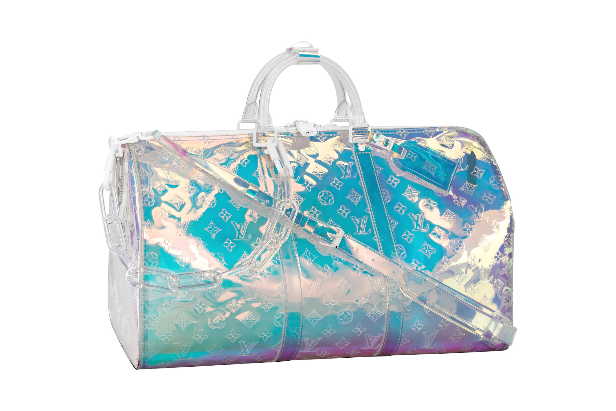 Virgil Abloh Louis Vuitton Mens Summer 2019 Collection_RGB PRISM KEEPALL 50