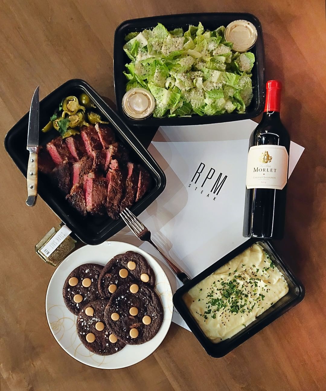 RPM Steak Fancy Feasting Chicago on Lockdown