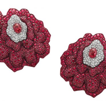 Sothebys Brilliant and Black: A Jewelry Renaissance VANLELES Enchanted Garden Earrings