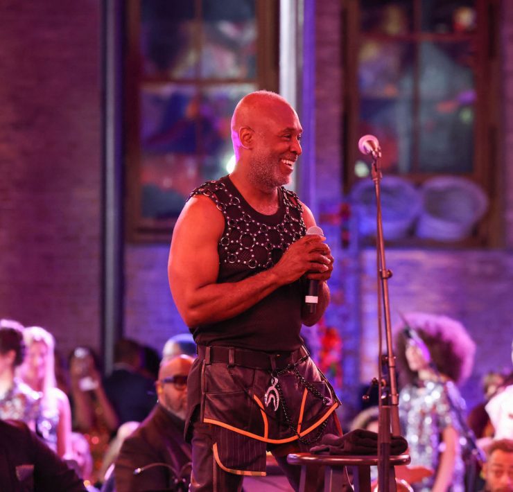 Artist Nick Cave MCA Art Edge gala 2022 Nick Cave Jack Cave: The Color Is and Nick Cave: Forothermore