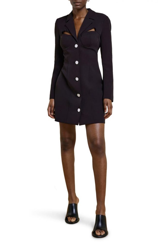 River Island Bralette cutout blazer dress-20 Blazer Dresses To Shop For Fall
