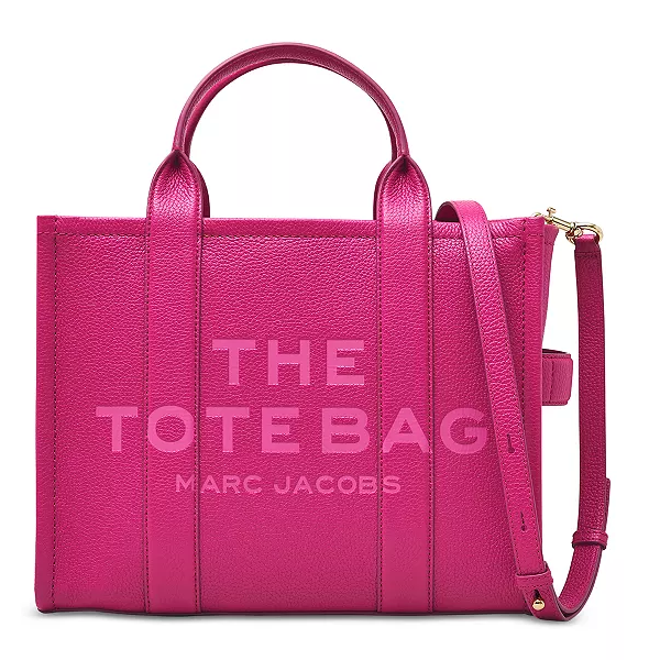 MARC JACOBS The Leather Medium Tote Bag | SociaLifeChicago | The 
